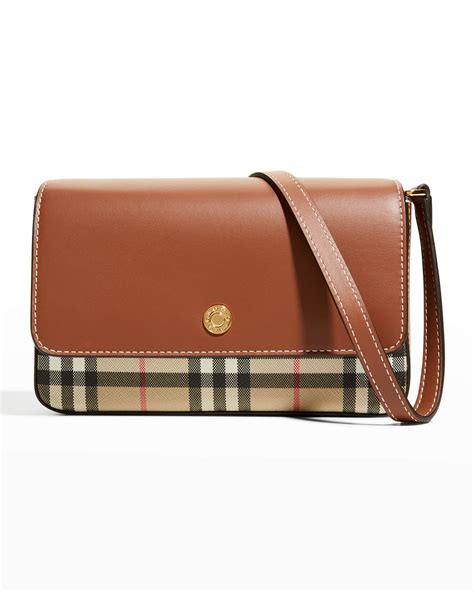 burberry leather clutch bag with check lining|burberry crossbody bags on sale.